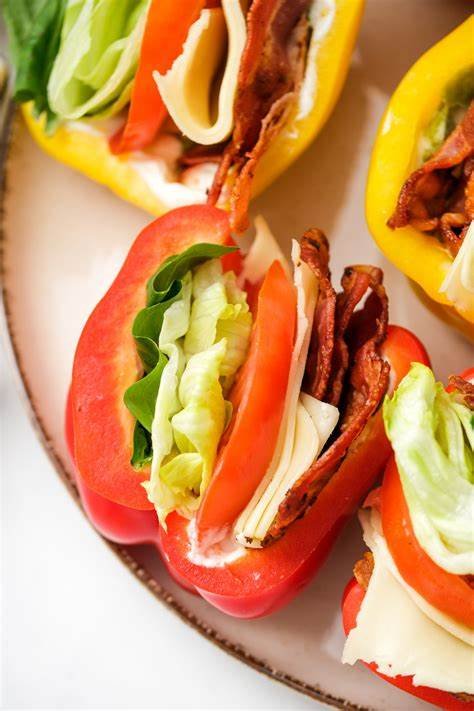 Bell Pepper Sandwiches