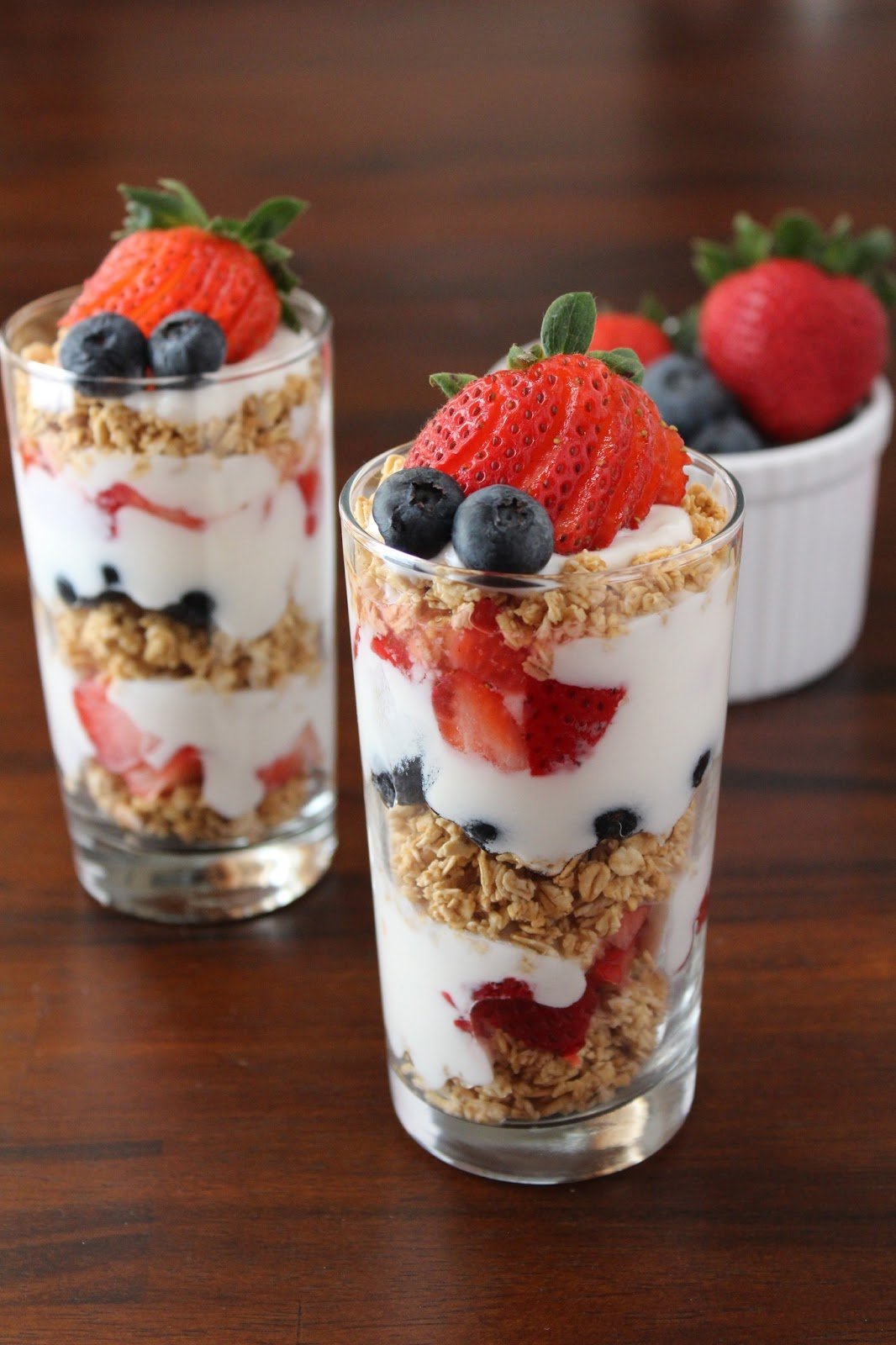 Strawberries and Greek Yogurt