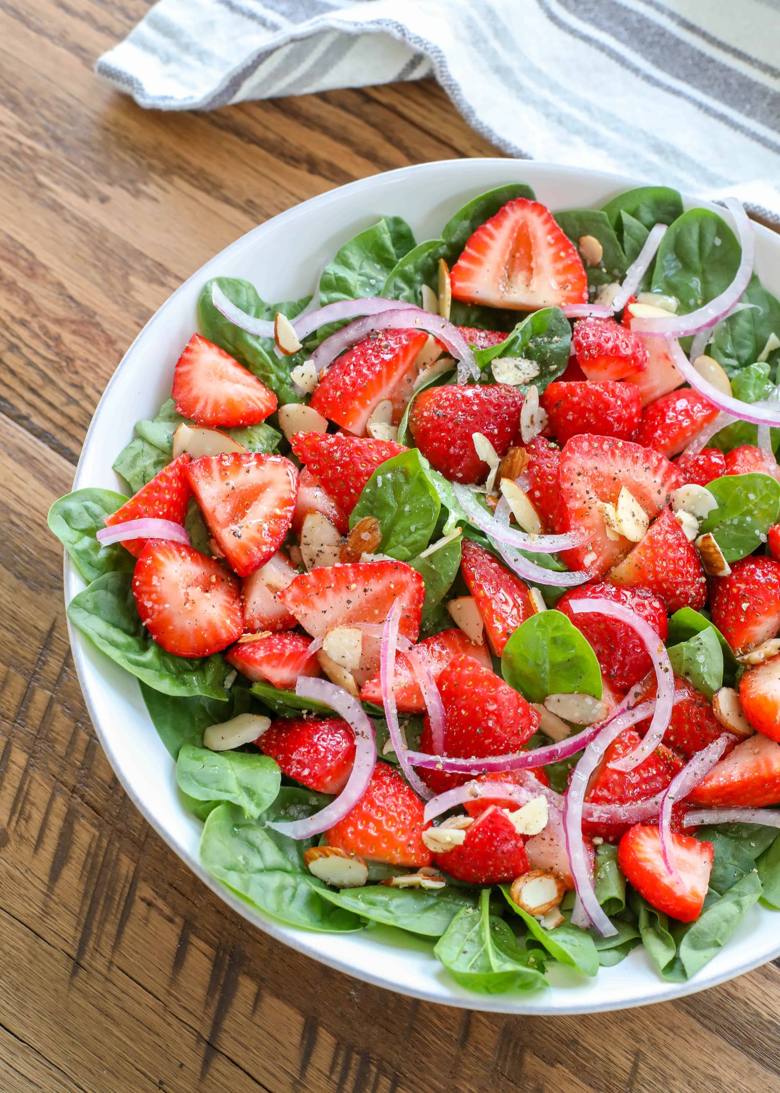 Spinach and Strawberry Salad