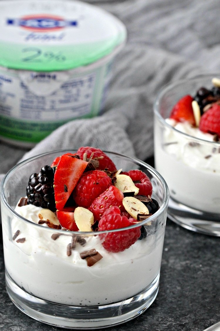 Greek Yogurt with Berries