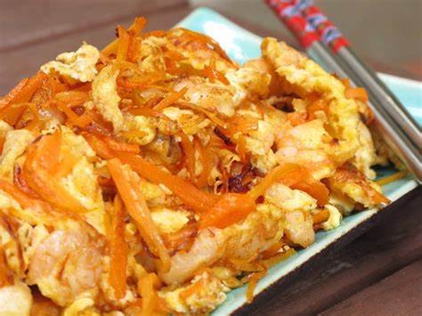 Carrot and Egg Scramble