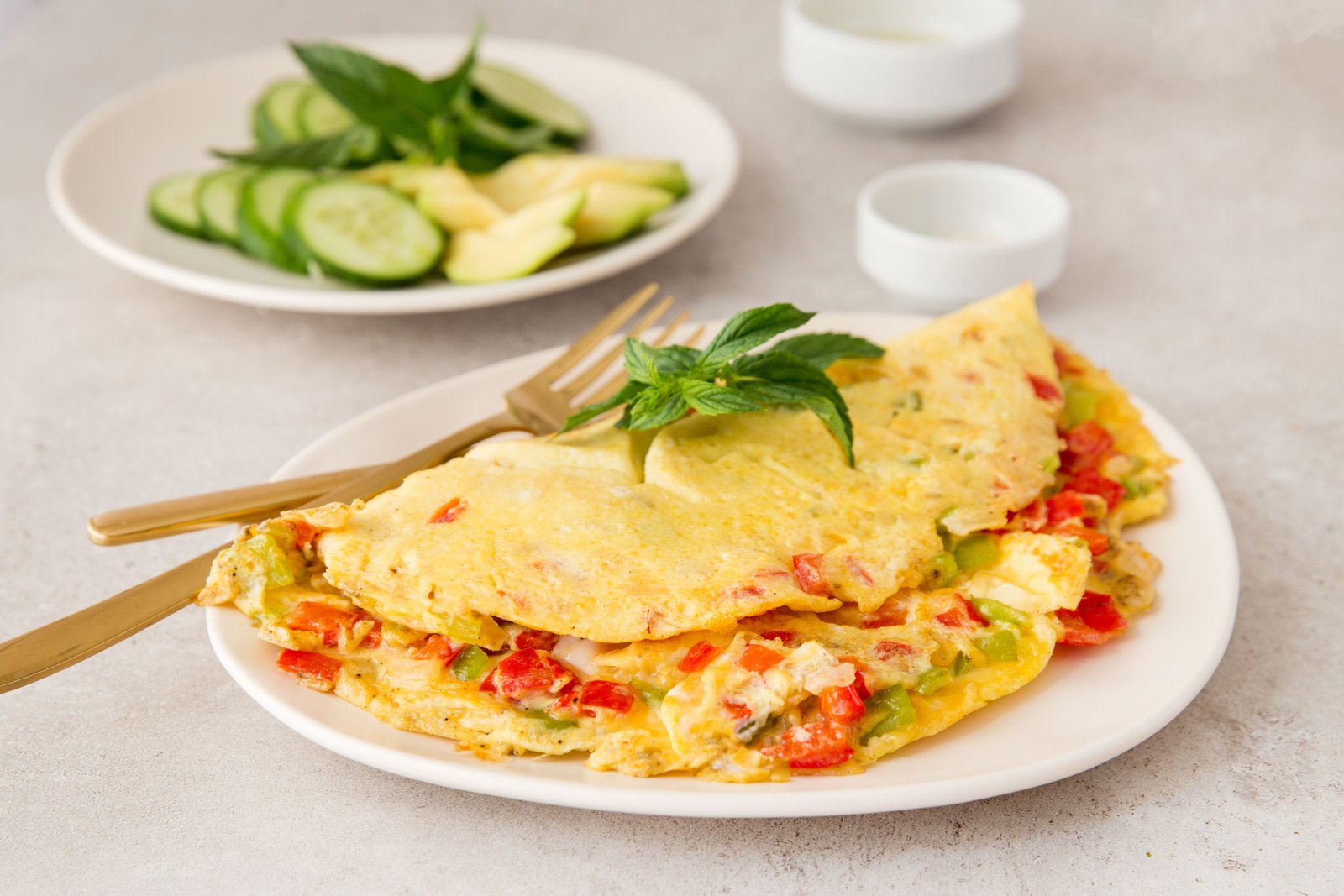Bell Pepper Omelet