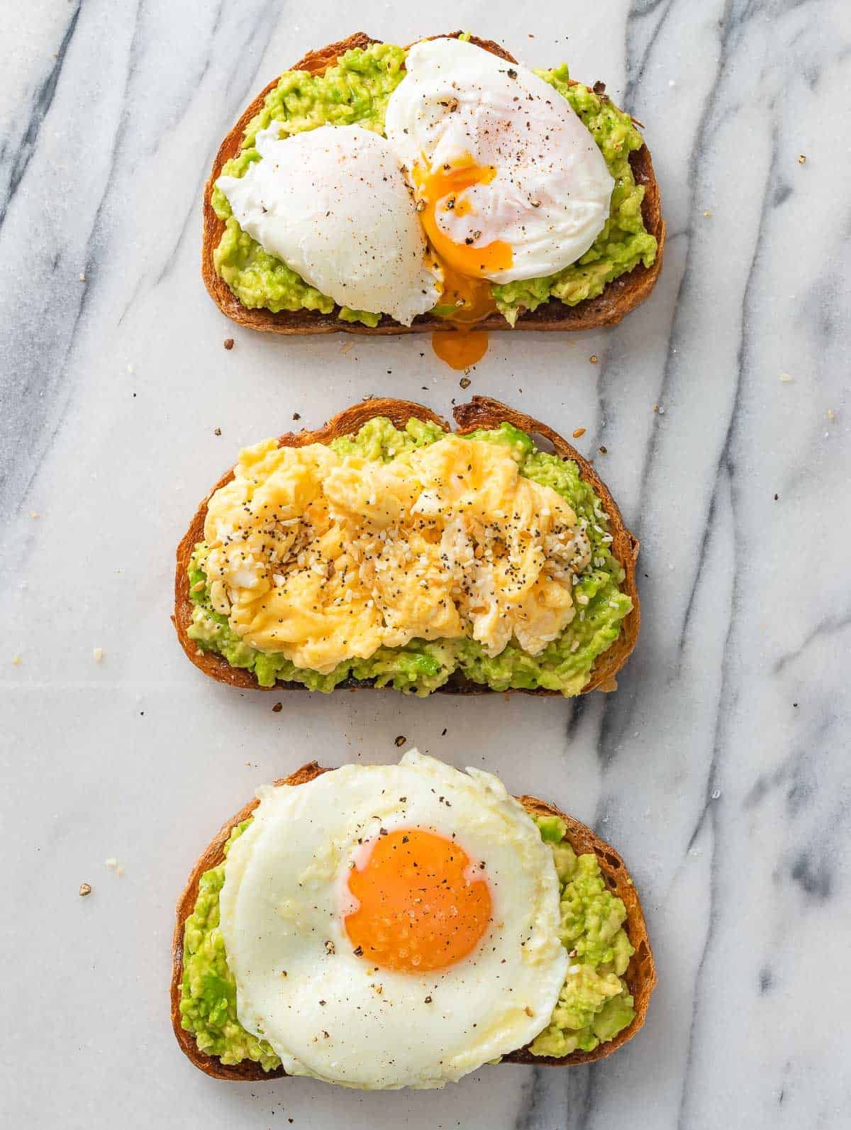 Avocado and Egg Toast